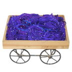 Knitsilk Recycled Sari Silk Beads Yarn – Purple | 100g, 80+ Yards