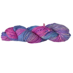 Knitsilk Silk Wool Blend Yarn Singles | 100g Merino Silk Yarn for Knitting & Crochet | Hand-Dyed Tonal Variegated Sport/DK Weight Wool | Fair Trade Natural Yarn (Bhramaputra)
