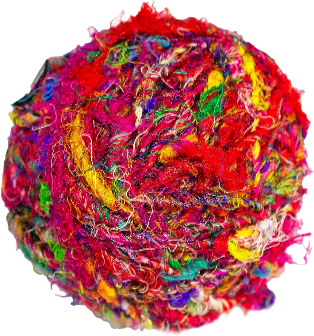 Silk Discovery Starter Kit | 5-Piece Premium Silk Sampler Bundle | Yarn, Ribbon, Cocoons & More | Perfect for Beginners