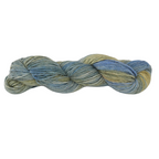 Knitsilk Silk Wool Blend Yarn Singles | 100g Merino Silk Yarn for Knitting & Crochet | Hand-Dyed Tonal Variegated Sport/DK Weight Wool | Fair Trade Natural Yarn (Nile)