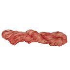 Knitsilk Recycled Sari Silk Ribbon Yarn – Super Bulky | Peach | Crochet, Knitting, Embroidery & Jewelry Making | 100g / 30 Yards