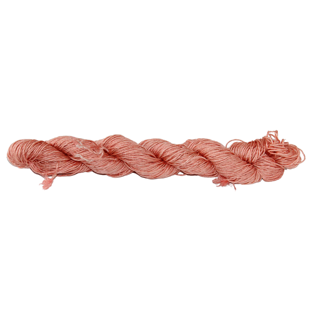 Knitsilk 3 Ply 100% Mulberry Silk Lace Weight Yarn | Perfect for Knitting, Crocheting & Weaving | Premium Quality Silk Yarn for Luxurious Projects (50g – 260 Yards, Powder Pink)