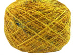 Knitsilk Premium Ball Recycled Sari Silk Yarn - Yellow - 100gm, 150yards