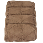 Knitsilk CottonMuse – 100% Gassed Mercerized Cotton Yarn| 4 x 75g (Total 1528 Yards), Soft, Matte Finish, Brown | Premium Crochet Thread for Apparel & DIY Crafts | Pack of 4