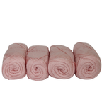 Knitsilk CottonMuse – 100% Gassed Mercerized Cotton Yarn| 4 x 75g (Total 1528 Yards), Soft, Matte Finish, Light pink | Premium Crochet Thread for Apparel & DIY Crafts | Pack of 4