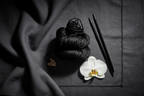 Knitsilk 3 Ply 100% Mulberry Silk Lace Weight Yarn | Perfect for Knitting, Crocheting & Weaving | Premium Quality Silk Yarn for Luxurious Projects (50g – 260 Yards, Black)