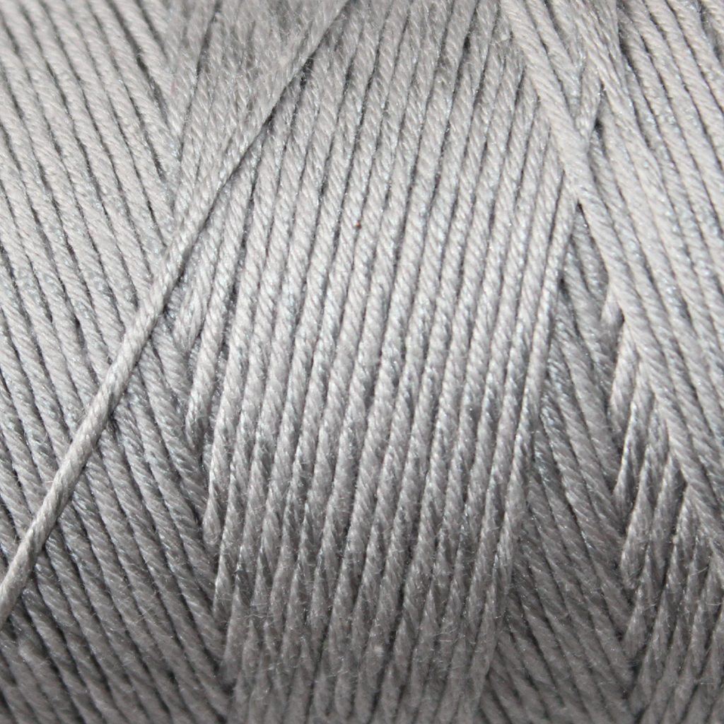 Knitsilk DK Silk Cotton Yarn | 2/60NM x 8 Ply | 180 Yards / 50g | Silver | Soft, Lustrous, Premium Silk Cotton Blend for Knitting, Crochet & Crafting
