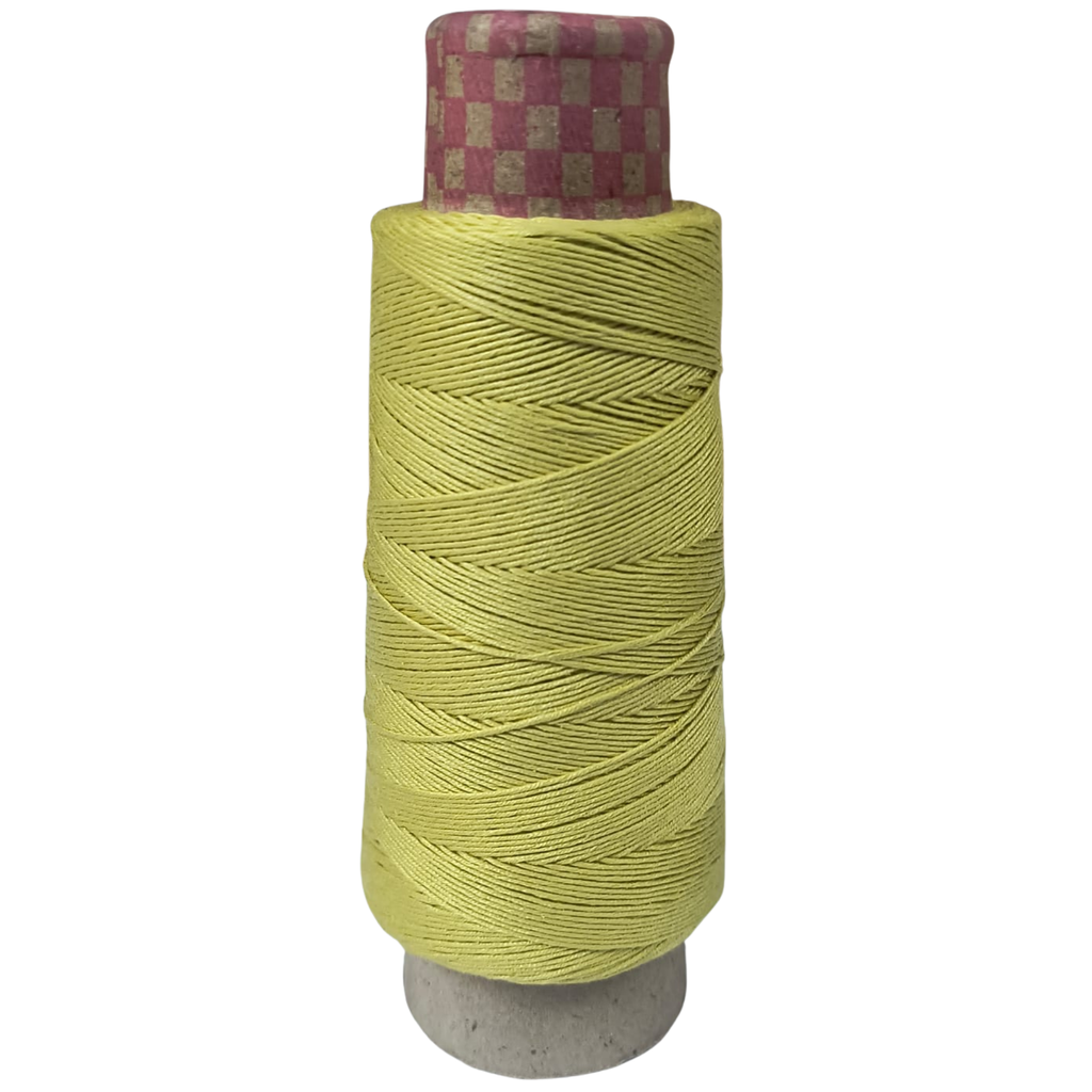 Knitsilk DK Silk Cotton Yarn | 2/60NM x 8 Ply | 180 Yards / 50g | Lime Yellow | Soft, Lustrous, Premium Silk Cotton Blend for Knitting, Crochet & Crafting