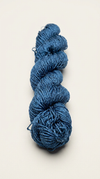 Knitsilk 3 Ply 100% Mulberry Silk Lace Weight Yarn | Perfect for Knitting, Crocheting & Weaving | Premium Quality Silk Yarn for Luxurious Projects (50g – 260 Yards, Twilight blue))