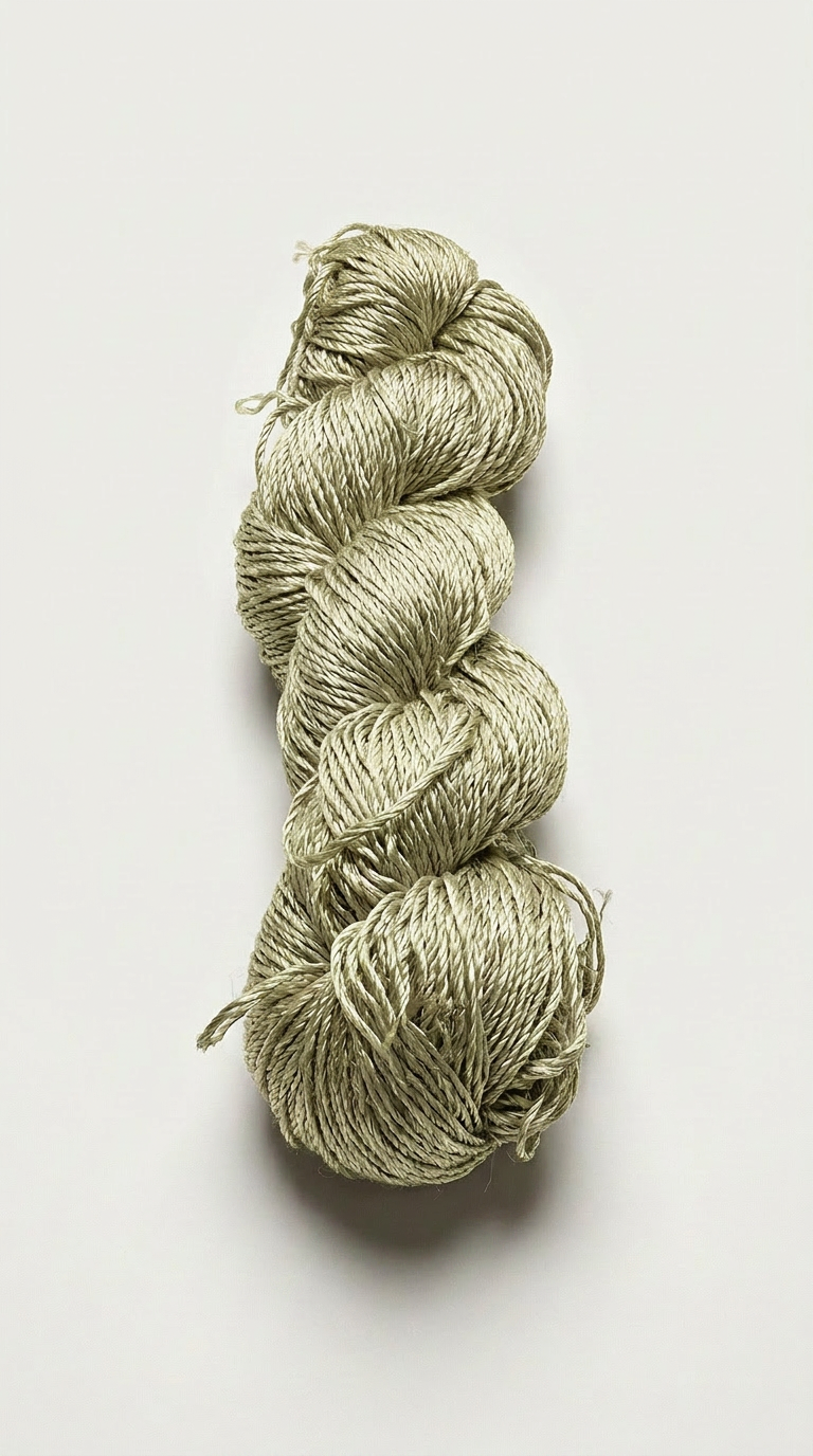 Knitsilk 3 Ply 100% Mulberry Silk Lace Weight Yarn | Perfect for Knitting, Crocheting & Weaving | Premium Quality Silk Yarn for Luxurious Projects (50g – 260 Yards, Butterscotch)