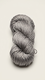 Knitsilk 3 Ply 100% Mulberry Silk Lace Weight Yarn | Perfect for Knitting, Crocheting & Weaving | Premium Quality Silk Yarn for Luxurious Projects (50g – 260 Yards, Grey)