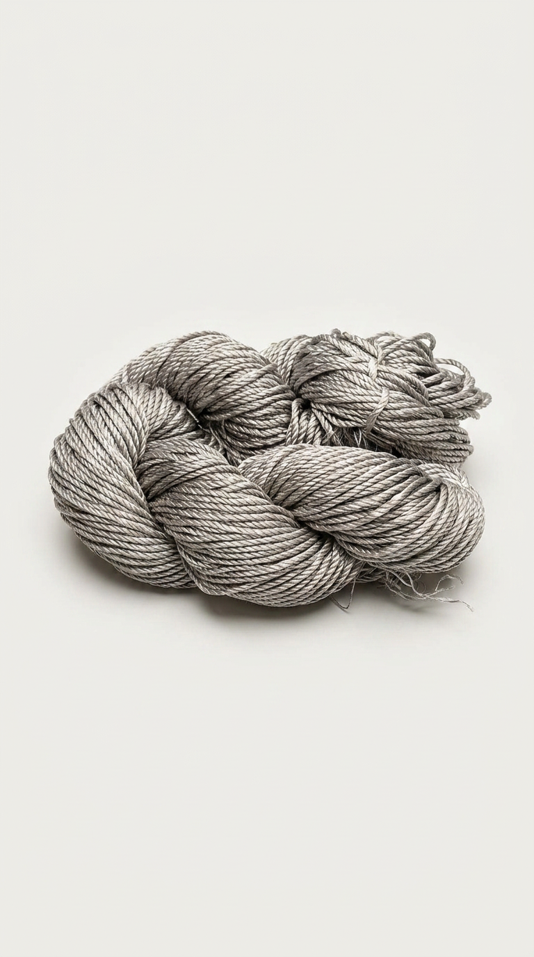 Knitsilk 3 Ply 100% Mulberry Silk Lace Weight Yarn | Perfect for Knitting, Crocheting & Weaving | Premium Quality Silk Yarn for Luxurious Projects (50g – 260 Yards, Shimmer)