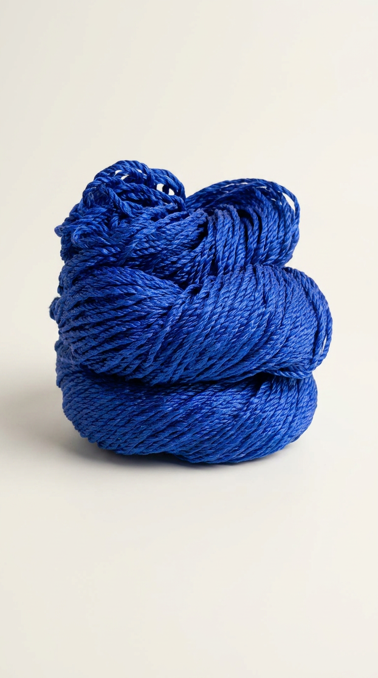 Knitsilk 3 Ply 100% Mulberry Silk Lace Weight Yarn | Perfect for Knitting, Crocheting & Weaving | Premium Quality Silk Yarn for Luxurious Projects (50g – 260 Yards, Royal blue)
