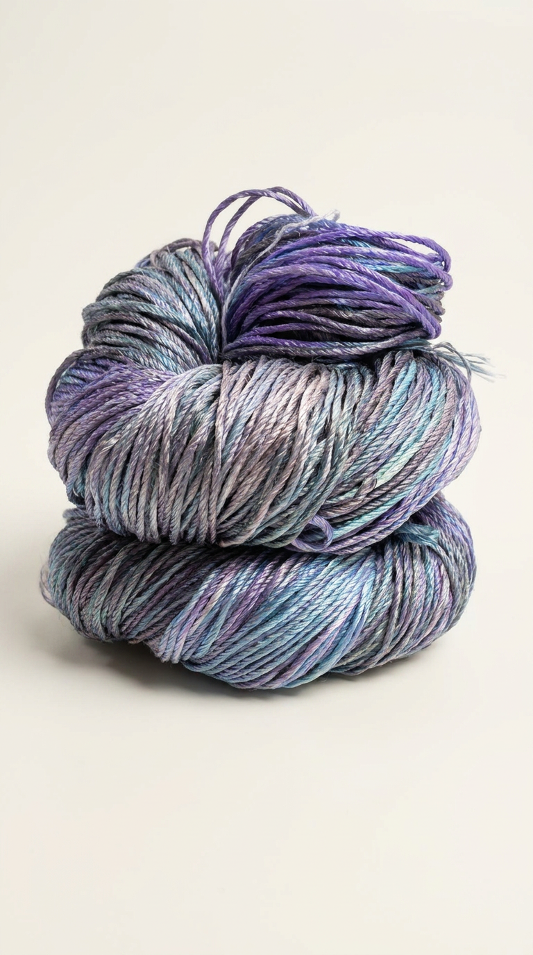 Knitsilk 3 Ply 100% Mulberry Silk Lace Weight Yarn | Perfect for Knitting, Crocheting & Weaving | Premium Quality Silk Yarn for Luxurious Projects (50g – 260 Yards, Carnations)
