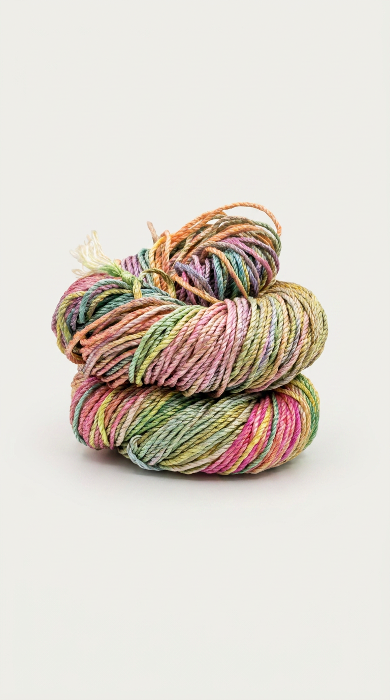 Knitsilk 3 Ply 100% Mulberry Silk Lace Weight Yarn | Perfect for Knitting, Crocheting & Weaving | Premium Quality Silk Yarn for Luxurious Projects (50g – 260 Yards, Sunflower)