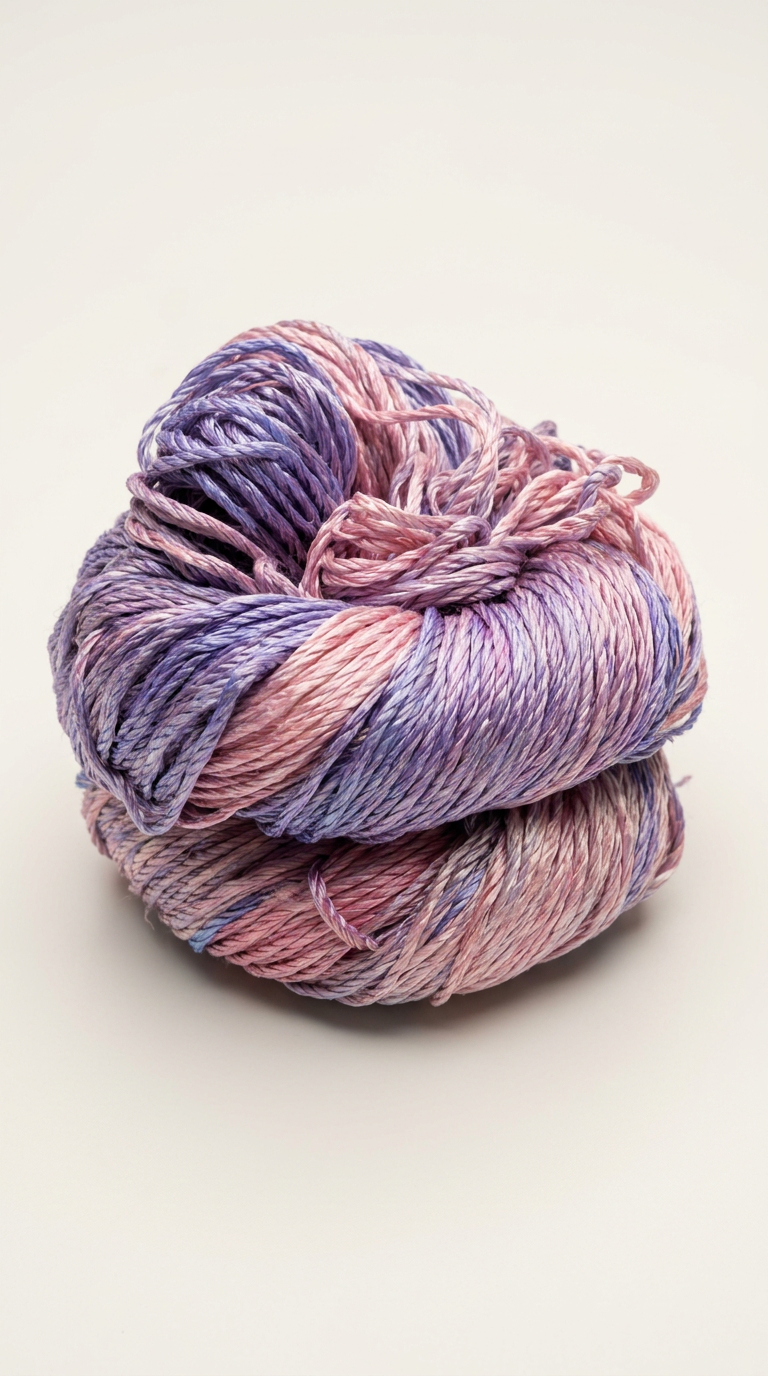 Knitsilk 3 Ply 100% Mulberry Silk Lace Weight Yarn | Perfect for Knitting, Crocheting & Weaving | Premium Quality Silk Yarn for Luxurious Projects (50g – 260 Yards, Orchids)