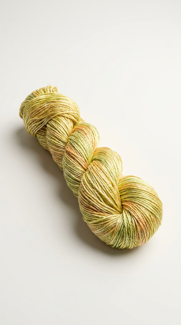 Knitsilk 3 Ply 100% Mulberry Silk Lace Weight Yarn | Perfect for Knitting, Crocheting & Weaving | Premium Quality Silk Yarn for Luxurious Projects (50g – 260 Yards, Eucalyptus)