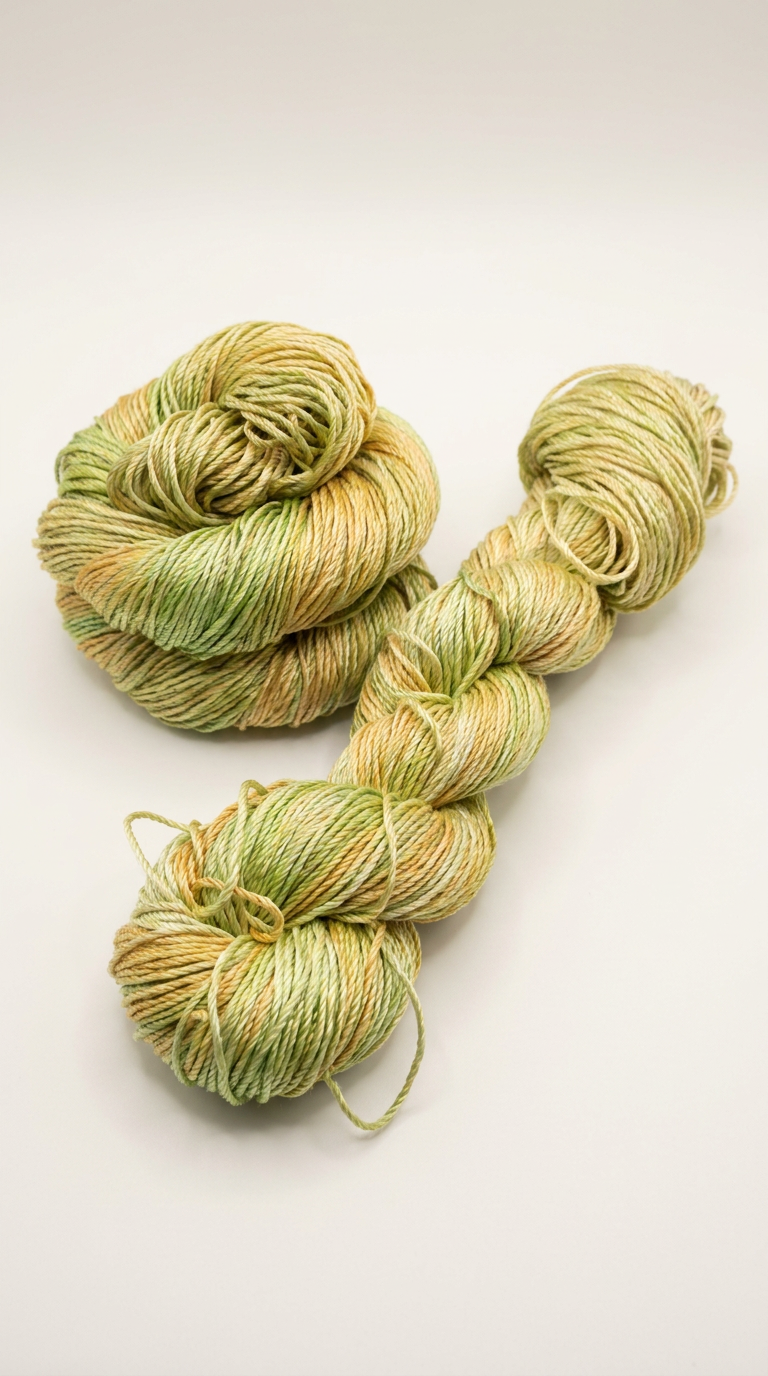 Knitsilk 3 Ply 100% Mulberry Silk Lace Weight Yarn | Perfect for Knitting, Crocheting & Weaving | Premium Quality Silk Yarn for Luxurious Projects (50g – 260 Yards, Eucalyptus)