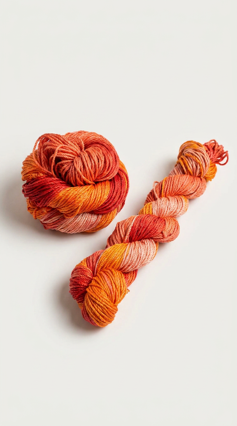 Knitsilk 3 Ply 100% Mulberry Silk Lace Weight Yarn | Perfect for Knitting & Crocheting and Weaving | Premium Quality Silk Yarn for Luxurious Creating Projects.(50 Grams – 260 Yards, RE