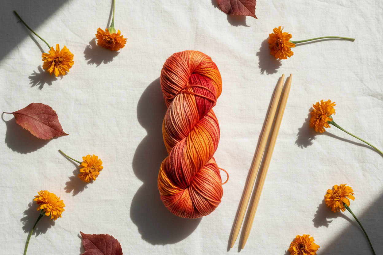 Knitsilk 3 Ply 100% Mulberry Silk Lace Weight Yarn | Perfect for Knitting & Crocheting and Weaving | Premium Quality Silk Yarn for Luxurious Creating Projects.(50 Grams – 260 Yards, RE