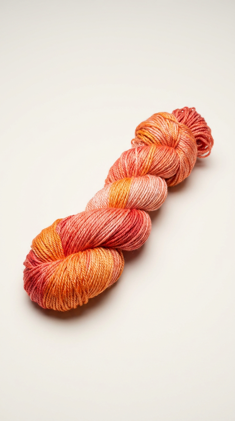 Knitsilk 3 Ply 100% Mulberry Silk Lace Weight Yarn | Perfect for Knitting & Crocheting and Weaving | Premium Quality Silk Yarn for Luxurious Creating Projects.(50 Grams – 260 Yards, RE