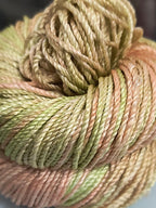 Knitsilk 3 Ply 100% Mulberry Silk Lace Weight Yarn | Perfect for Knitting, Crocheting & Weaving | Premium Quality Silk Yarn for Luxurious Projects (50g – 260 Yards, Gold)