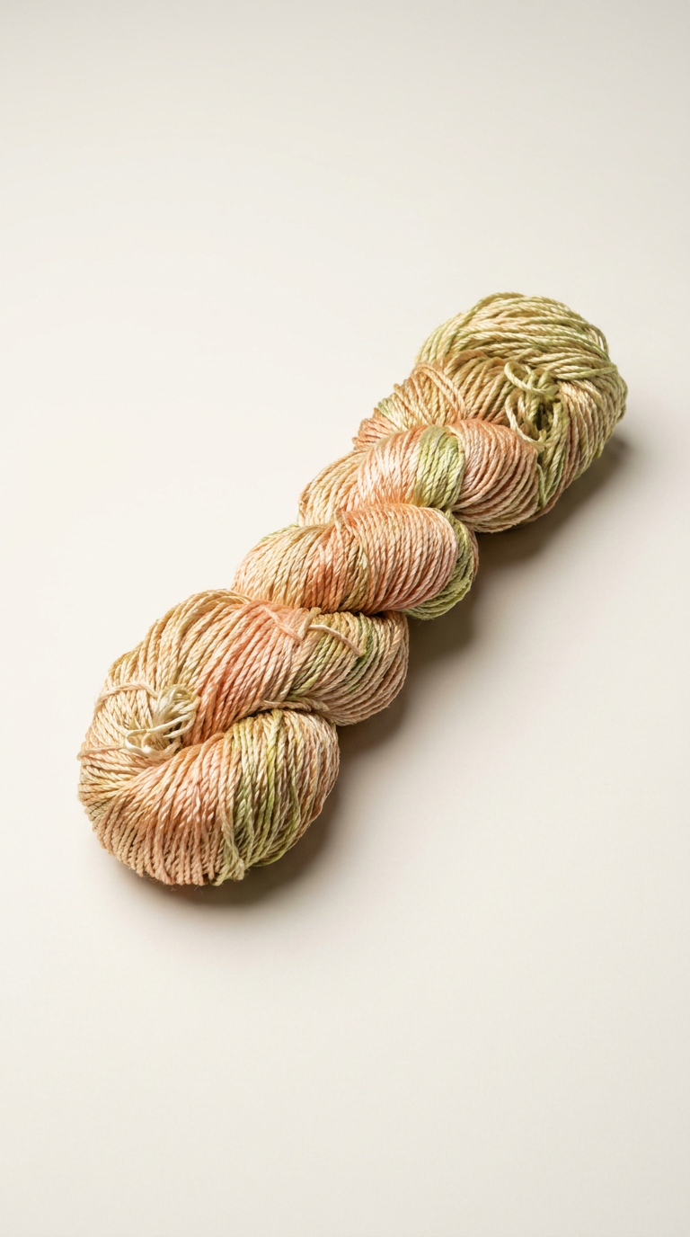 Knitsilk 3 Ply 100% Mulberry Silk Lace Weight Yarn | Perfect for Knitting, Crocheting & Weaving | Premium Quality Silk Yarn for Luxurious Projects (50g – 260 Yards, Gold)