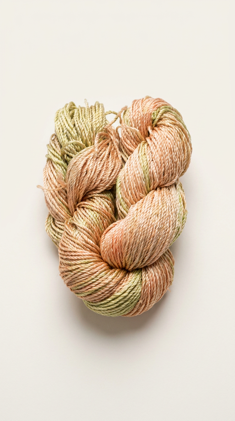 Knitsilk 3 Ply 100% Mulberry Silk Lace Weight Yarn | Perfect for Knitting, Crocheting & Weaving | Premium Quality Silk Yarn for Luxurious Projects (50g – 260 Yards, Gold)