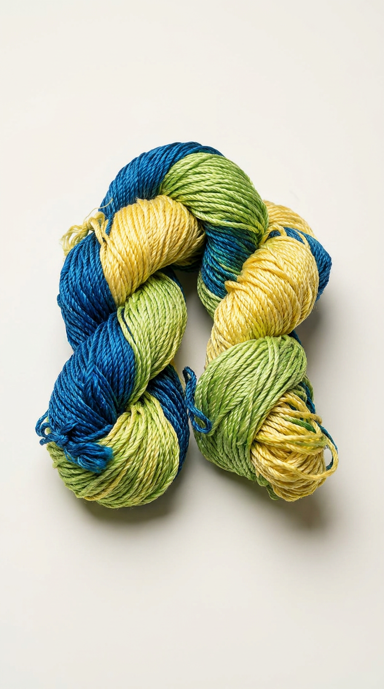 Knitsilk 3 Ply 100% Mulberry Silk Lace Weight Yarn | Perfect for Knitting, Crocheting & Weaving | Premium Quality Silk Yarn for Luxurious Projects (50g – 260 Yards, Green)