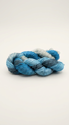 Knitsilk 3 Ply 100% Mulberry Silk Lace Weight Yarn | Perfect for Knitting, Crocheting & Weaving | Premium Quality Silk Yarn for Luxurious Projects (50g – 260 Yards, Sky Blue)