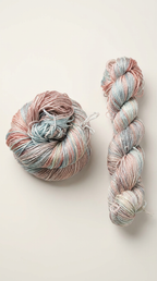 Knitsilk 3 Ply 100% Mulberry Silk Lace Weight Yarn | Perfect for Knitting, Crocheting & Weaving | Premium Quality Silk Yarn for Luxurious Projects (50g – 260 Yards, Tulips)