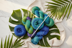 Knitsilk 3 Ply 100% Mulberry Silk Lace Weight Yarn | Perfect for Knitting, Crocheting & Weaving | Premium Quality Silk Yarn for Luxurious Projects (50g – 260 Yards, Plumbago)