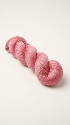 Knitsilk 3 Ply 100% Mulberry Silk Lace Weight Yarn | Perfect for Knitting, Crocheting & Weaving | Premium Quality Silk Yarn for Luxurious Projects (50g – 260 Yards, Pink)