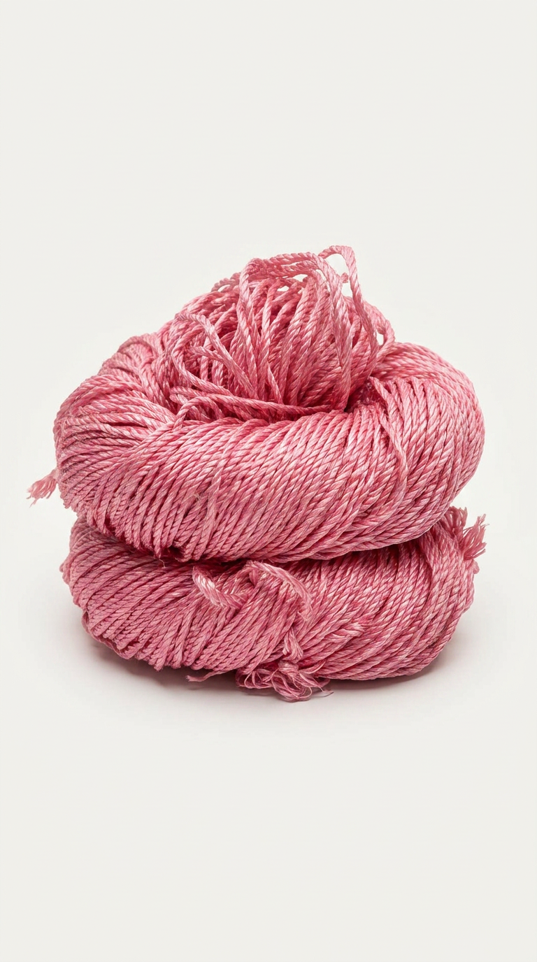 Knitsilk 3 Ply 100% Mulberry Silk Lace Weight Yarn | Perfect for Knitting, Crocheting & Weaving | Premium Quality Silk Yarn for Luxurious Projects (50g – 260 Yards, Pink)