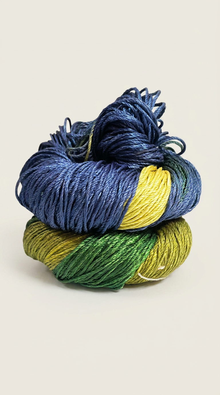Knitsilk 3 Ply 100% Mulberry Silk Lace Weight Yarn | Perfect for Knitting, Crocheting & Weaving | Premium Quality Silk Yarn for Luxurious Projects (50g – 260 Yards, Chrysanthemum)