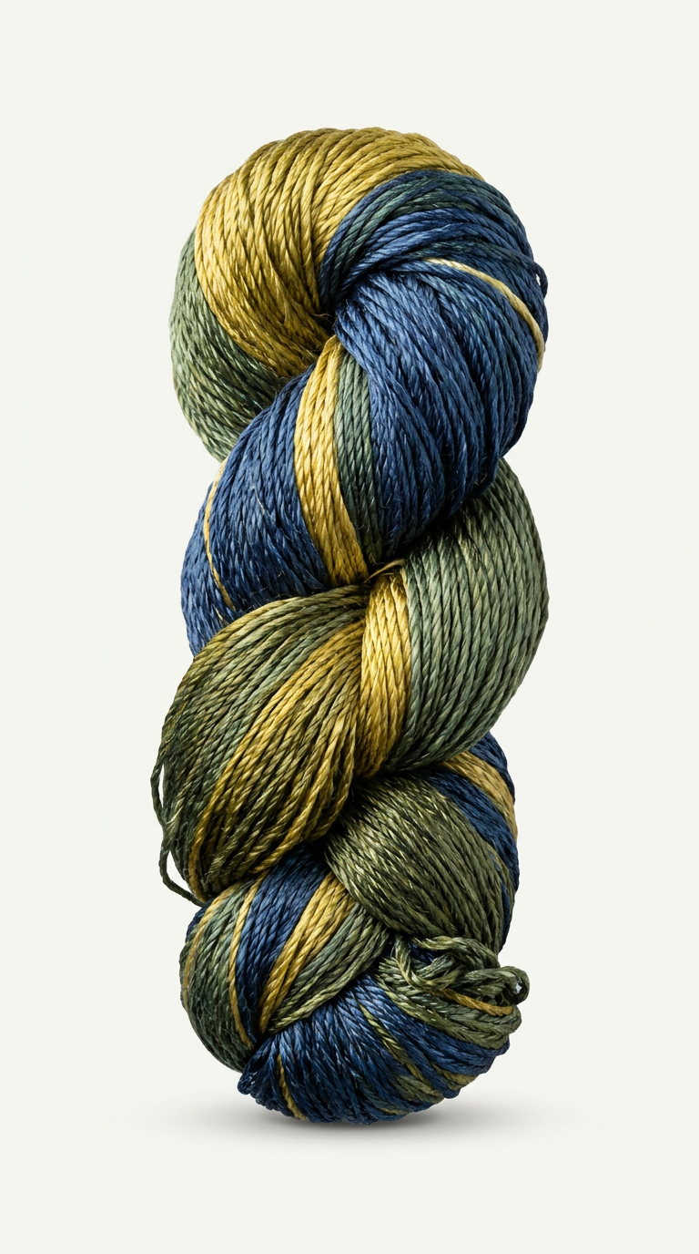 Knitsilk 3 Ply 100% Mulberry Silk Lace Weight Yarn | Perfect for Knitting, Crocheting & Weaving | Premium Quality Silk Yarn for Luxurious Projects (50g – 260 Yards, Chrysanthemum)