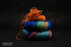 Knitsilk 3 Ply 100% Mulberry Silk Lace Weight Yarn | Perfect for Knitting, Crocheting & Weaving | Premium Quality Silk Yarn for Luxurious Projects (50g – 260 Yards, Rainbow)