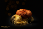 Knitsilk 3 Ply 100% Mulberry Silk Lace Weight Yarn | Perfect for Knitting, Crocheting & Weaving | Premium Quality Silk Yarn for Luxurious Projects (50g – 260 Yards, Morning Glory)