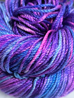 Knitsilk 3 Ply 100% Mulberry Silk Lace Weight Yarn | Perfect for Knitting, Crocheting & Weaving | Premium Quality Silk Yarn for Luxurious Projects (50g – 260 Yards, Pink and Majenta)