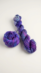 Knitsilk 3 Ply 100% Mulberry Silk Lace Weight Yarn | Perfect for Knitting, Crocheting & Weaving | Premium Quality Silk Yarn for Luxurious Projects (50g – 260 Yards, Pink and Majenta)