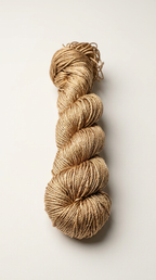 Knitsilk 3 Ply 100% Mulberry Silk Lace Weight Yarn | Perfect for Knitting, Crocheting & Weaving | Premium Quality Silk Yarn for Luxurious Projects (50g – 260 Yards, Beige)