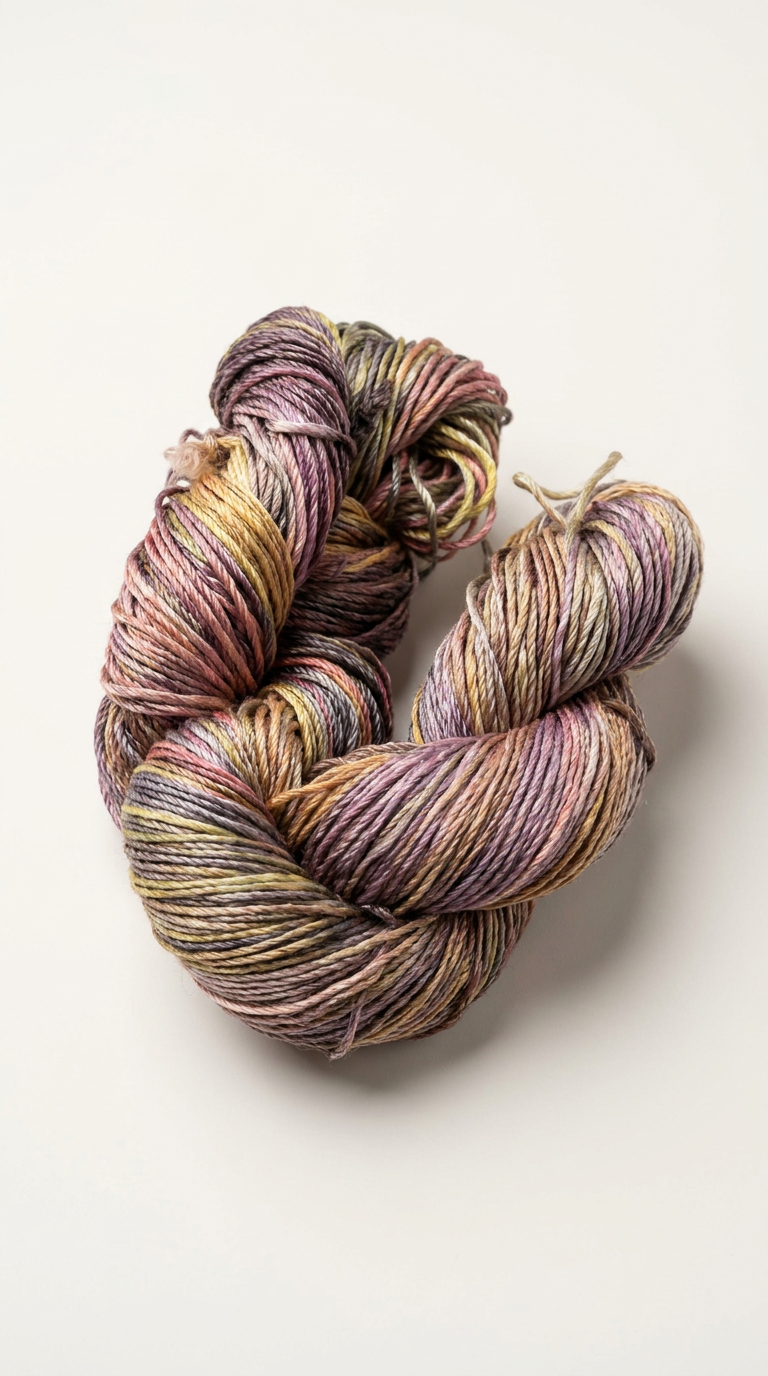 Knitsilk 3 Ply 100% Mulberry Silk Lace Weight Yarn | Perfect for Knitting, Crocheting & Weaving | Premium Quality Silk Yarn for Luxurious Projects (50g – 260 Yards, Unicorn)