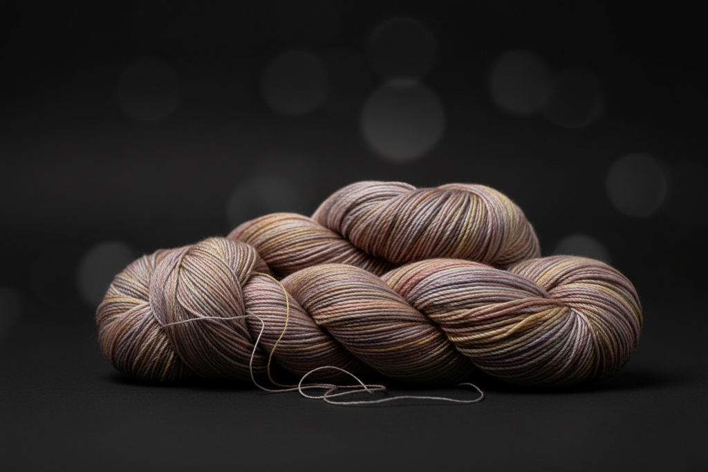 Knitsilk 3 Ply 100% Mulberry Silk Lace Weight Yarn | Perfect for Knitting, Crocheting & Weaving | Premium Quality Silk Yarn for Luxurious Projects (50g – 260 Yards, Unicorn)