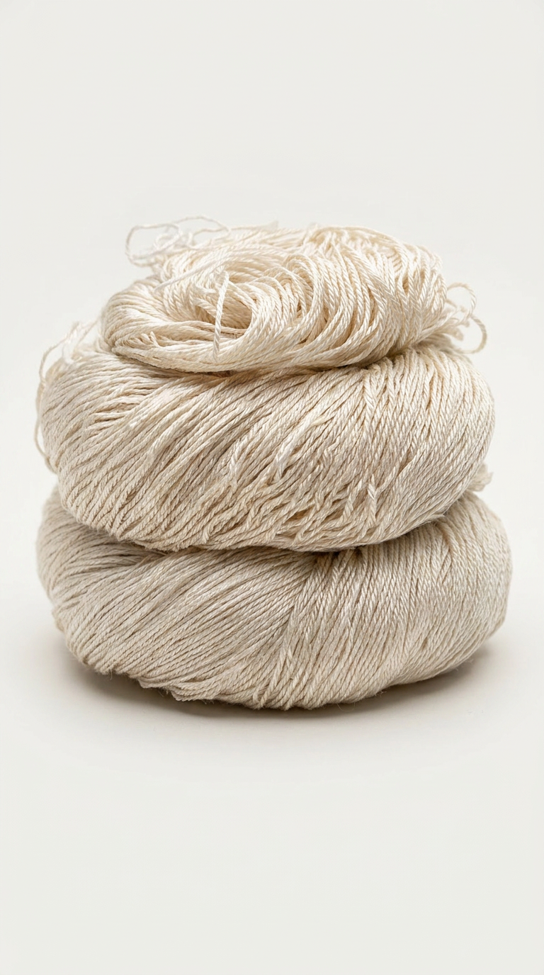 Knitsilk Undyed 15/3 Maharaja Silk Yarn | 100% Mulberry Silk, 100g / 500 Yds