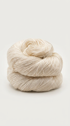 KNITSILK 100% Mulberry Silk Yarn 20/2 Undyed – 100g / ~1,000 Yards