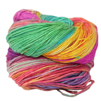 Knitsilk Recycled Mulberry Silk Roving Worsted Yarn — Hand-Dyed | 100g / 225 Yds | Rio