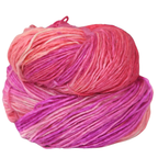Knitsilk Recycled Mulberry Silk Roving Worsted Yarn — Hand-Dyed | 100g / 225 Yds | Lisbon