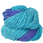 Knitsilk Recycled Mulberry Silk Roving Worsted Yarn — Hand-Dyed | 100g / 225 Yds | Oslo