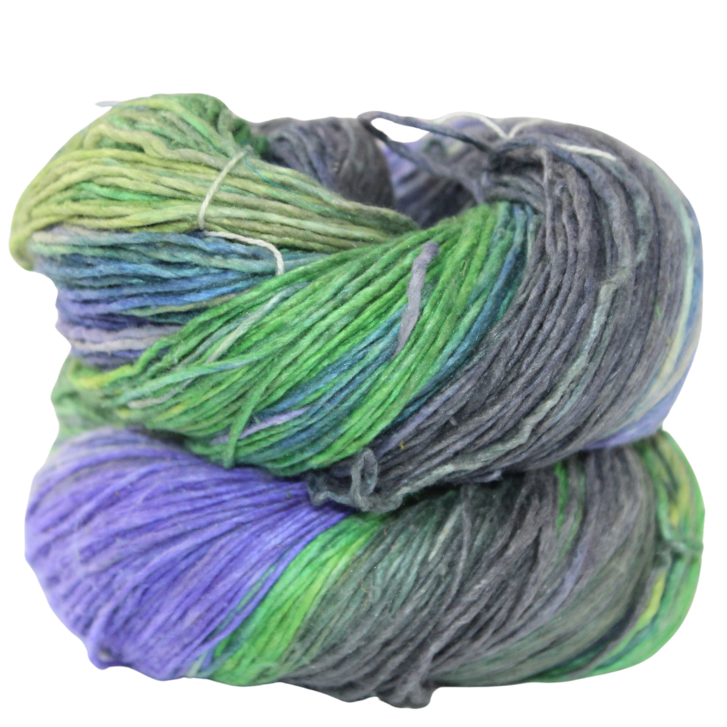Knitsilk Recycled Mulberry Silk Roving Worsted Yarn — Hand-Dyed | 100g / 225 Yds |  Helsinki