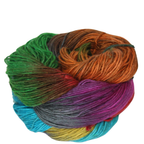 Knitsilk Recycled Mulberry Silk Roving Worsted Yarn — Hand-Dyed | 100g / 225 Yds |  Milan